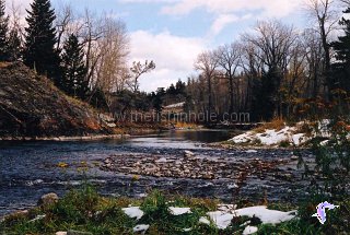 Crowsnest River remains open and fishable throughout most of the winter